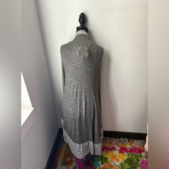 Free People Intimates Open Front Waterfall Ruffle Robe - Picture 4 of 6